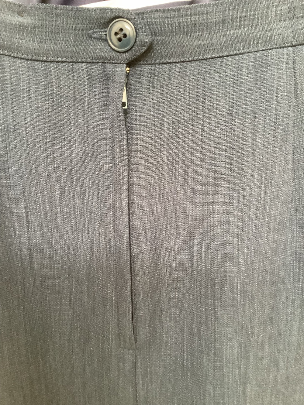 Kasper Dress Petite Dusty Blue Skirt-Lined-6 Petite - Picture 5 of 8